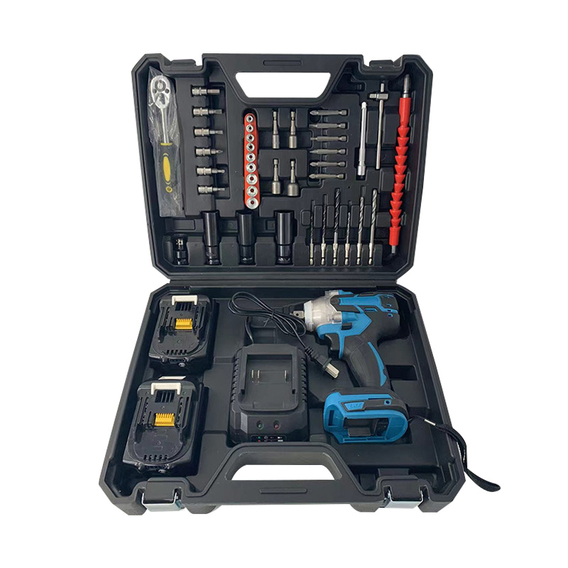 Dingwei 18V 350N bez kefy Littium Battery Spanner Set Elektrický bezdrôtový krútiaci moment nárazu
