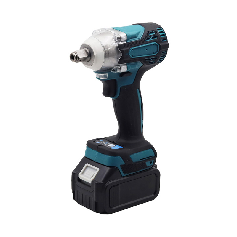 Dingwei 18V 350N bez kefy Littium Battery Spanner Set Elektrický bezdrôtový krútiaci moment nárazu